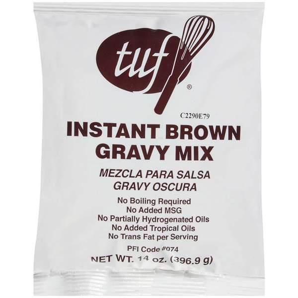 Foothill Farms Instant Add Water Brown Gravy Mix 14 oz., PK8 074T-T0700